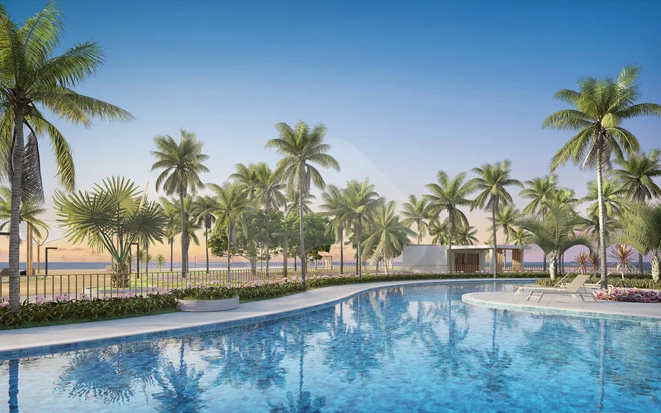 Beach Class Cumbuco - Studio Garden com 42,58 m², em Cumbuco — foto 8