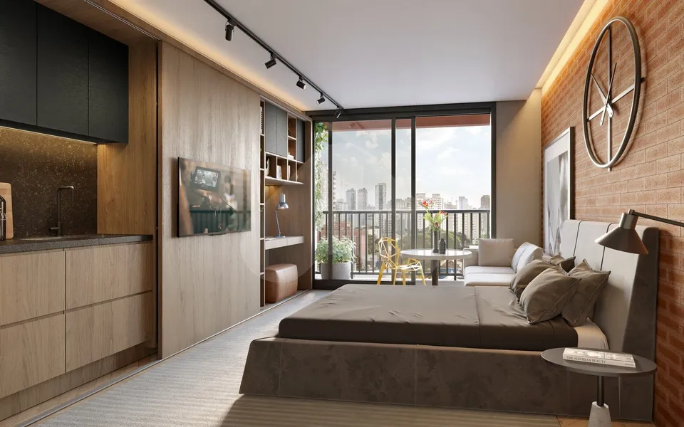 Helbor to Liv - Apartamento com 43,85 m², em Pinheiros — foto 2
