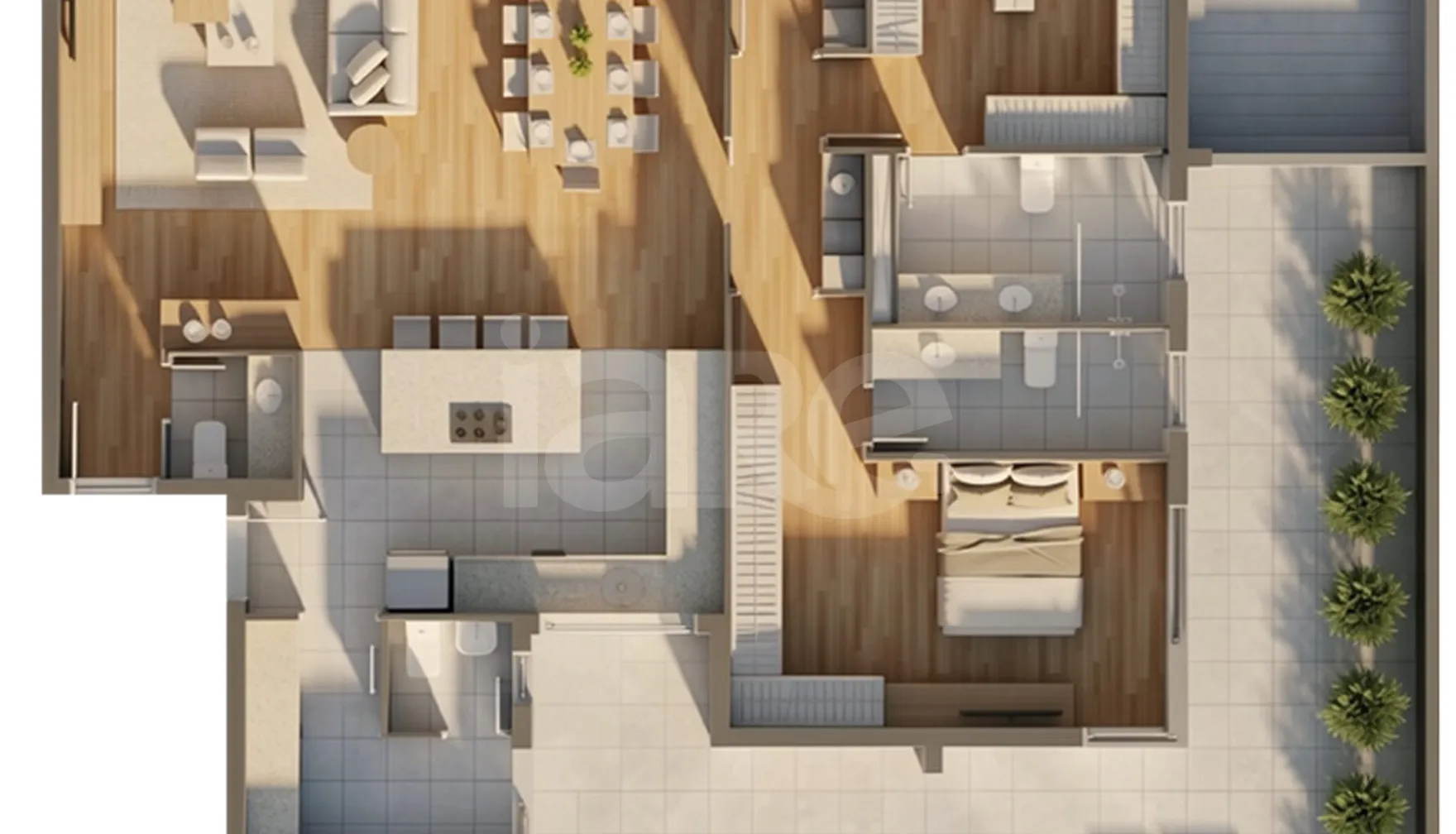 Planta — Garden 297,43 m²