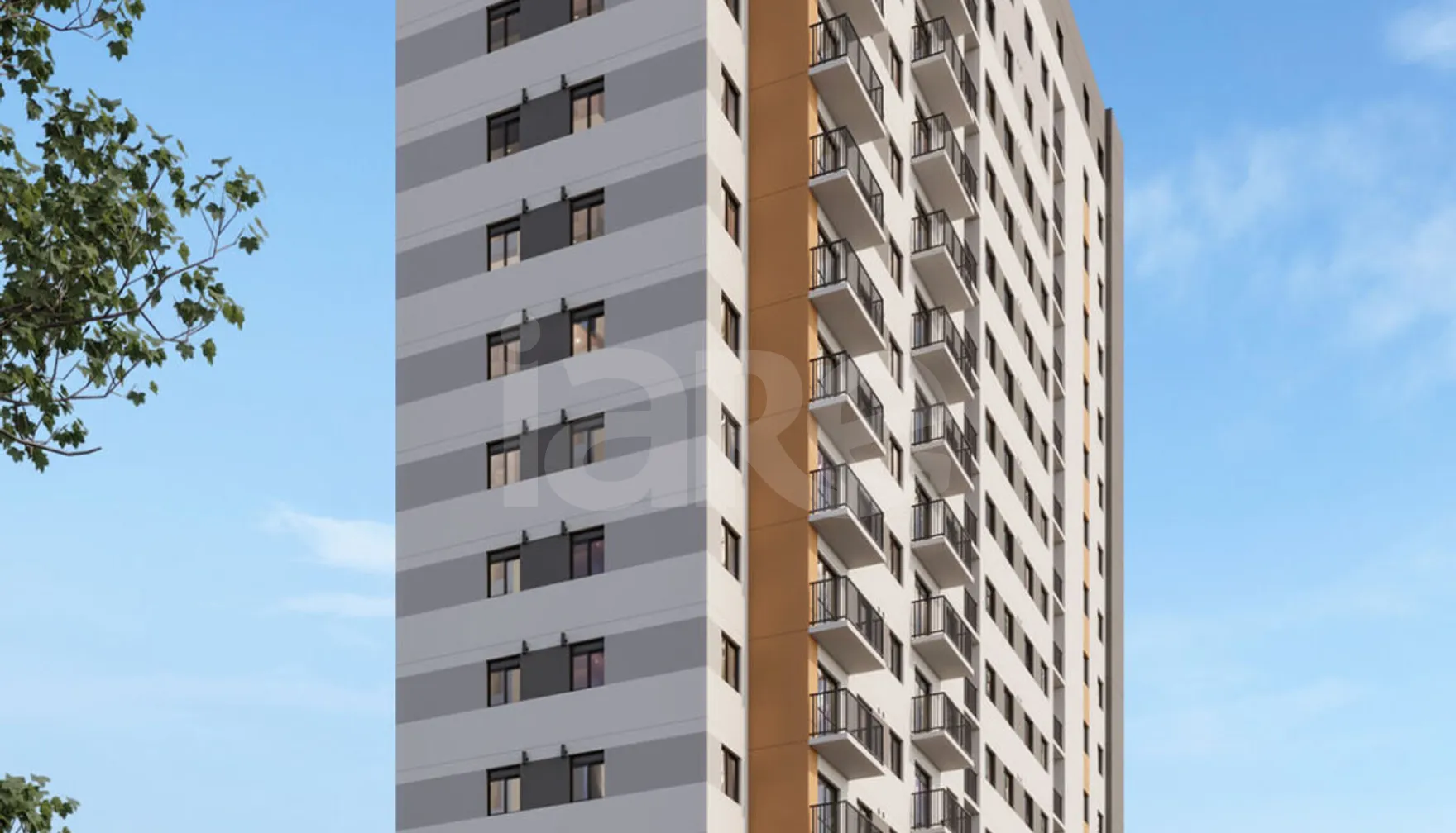 Flag Ipiranga - Apartamento com 28,57 m², em Ipiranga — foto 1