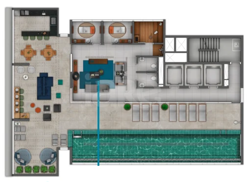 Planta — Implantacao 20º pavimento