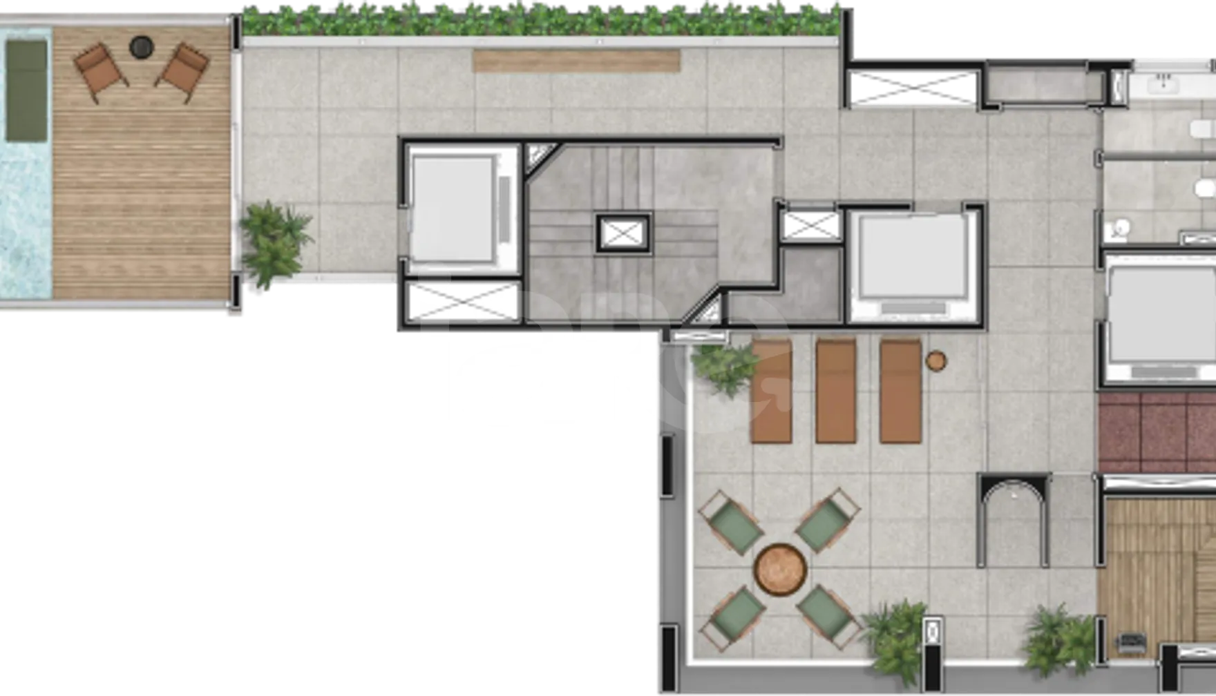 Planta — Pavimento 25