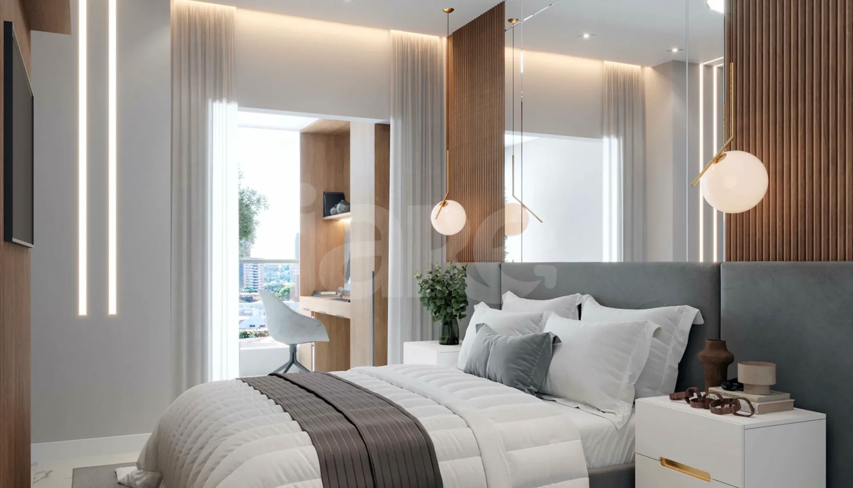 Skyline - Cobertura com 241,39 m², em Praia de Itaparica — foto 2