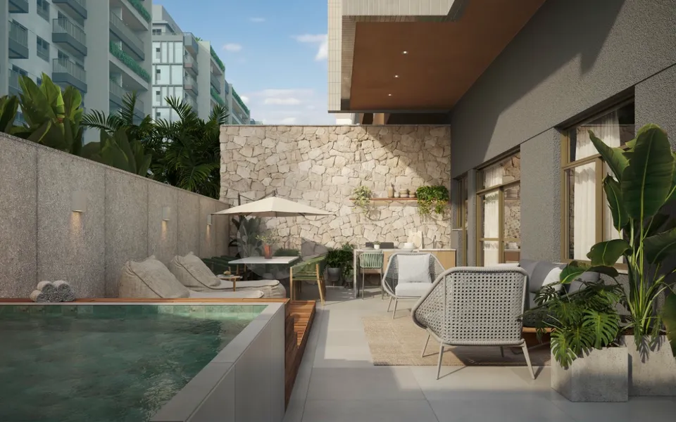 Green Park Barra - Green View - Apartamento com 76,2 m², em Barra da Tijuca — foto 14