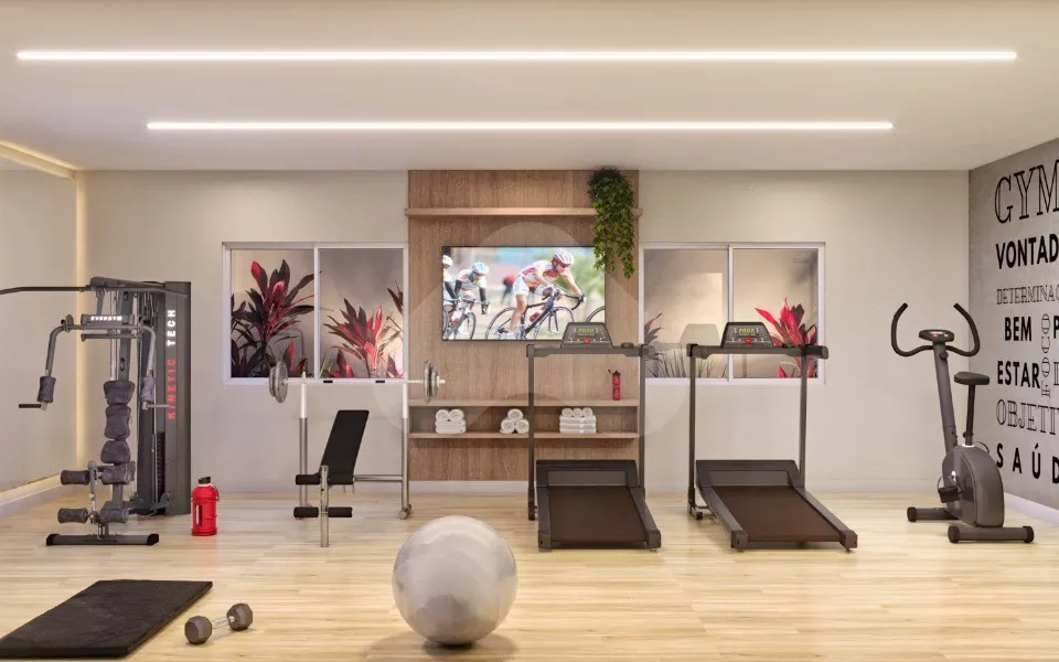 Parque Creta - Apartamento com 32,62 m², em Vila Carmosina — foto 3