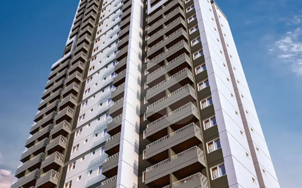 Brooklin Sky Home Tower - Apartamento com 26,97 m², em Brooklin Paulista — foto 2