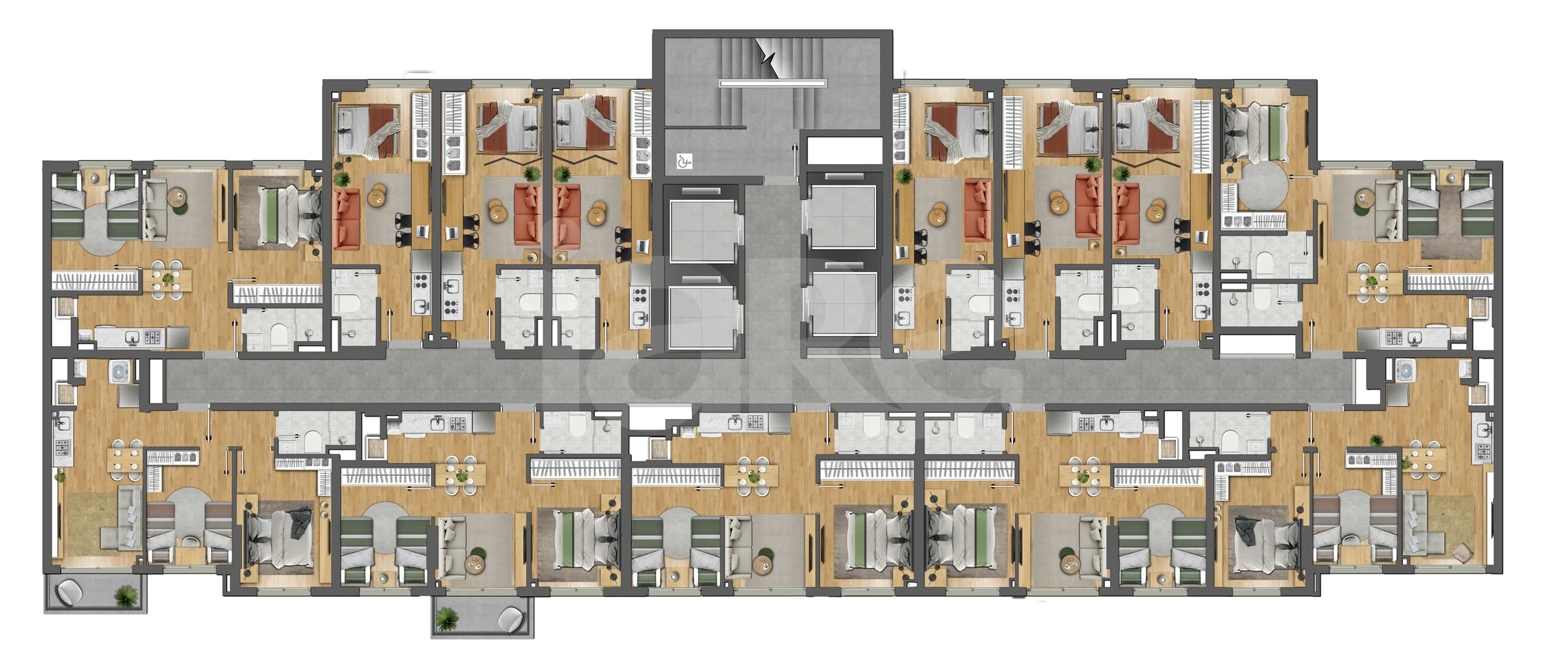 Planta — Pavimento 08