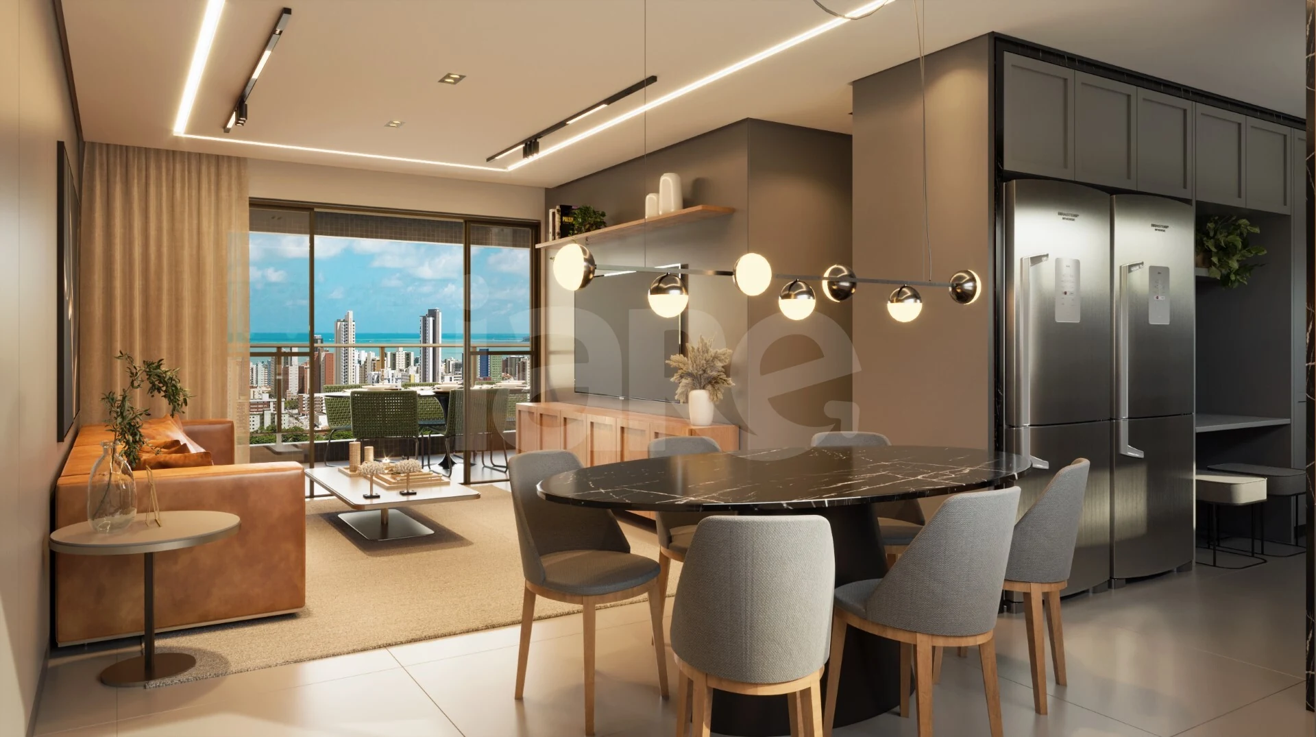 Mirante Ruy Carneiro - Apartamento com 101,56 m², em Miramar — foto 3