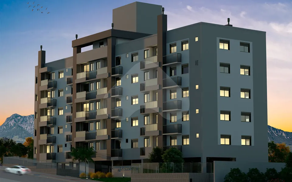 Residencial Cecília - Apartamento com 39,14 m², em Carvoeira — foto 2