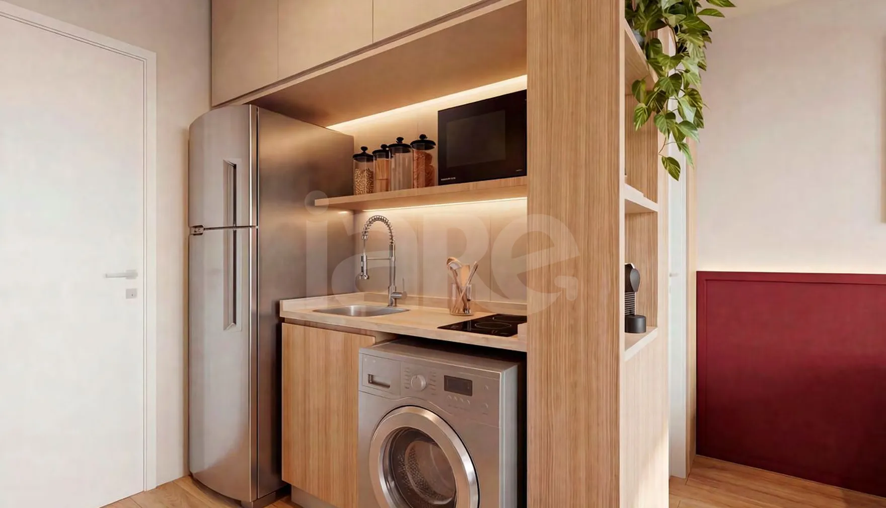 Metrocasa Clube Guilhermina - Studio com 24,18 m², em Vila Esperança — foto 4