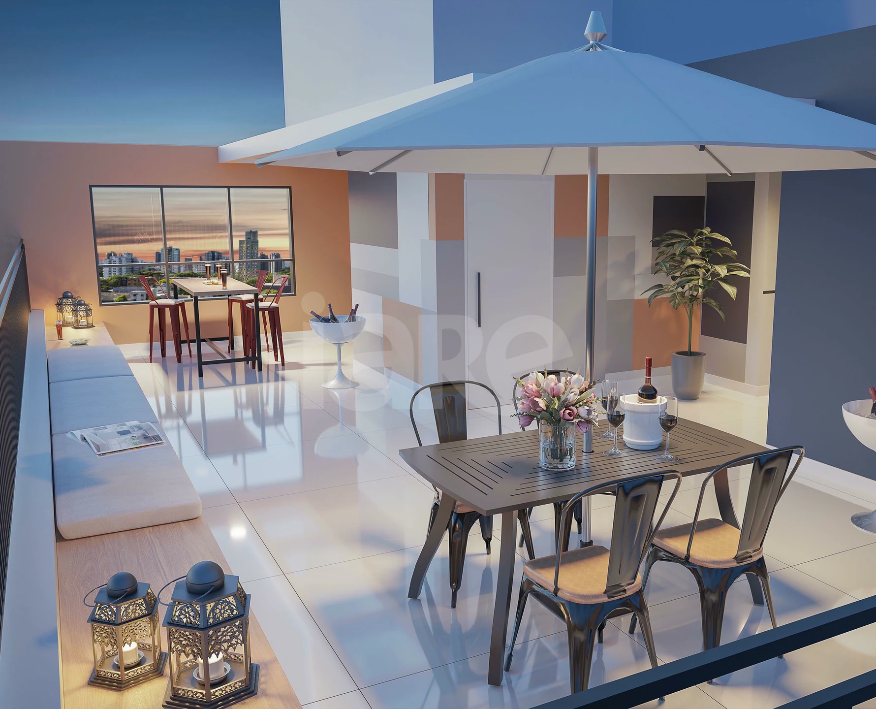 Neon Abdon Batista - Garden com 63,53 m², em Parque das Paineiras — foto 11