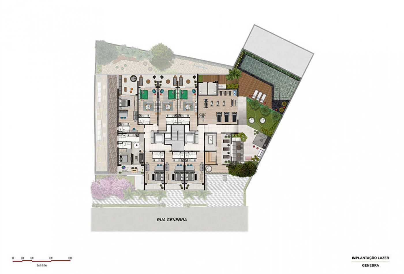 Planta — Implantac a o lazer
