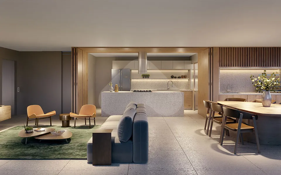 Península Vila Madalena - Apartamento com 154,63 m², em Vila Madalena — foto 2