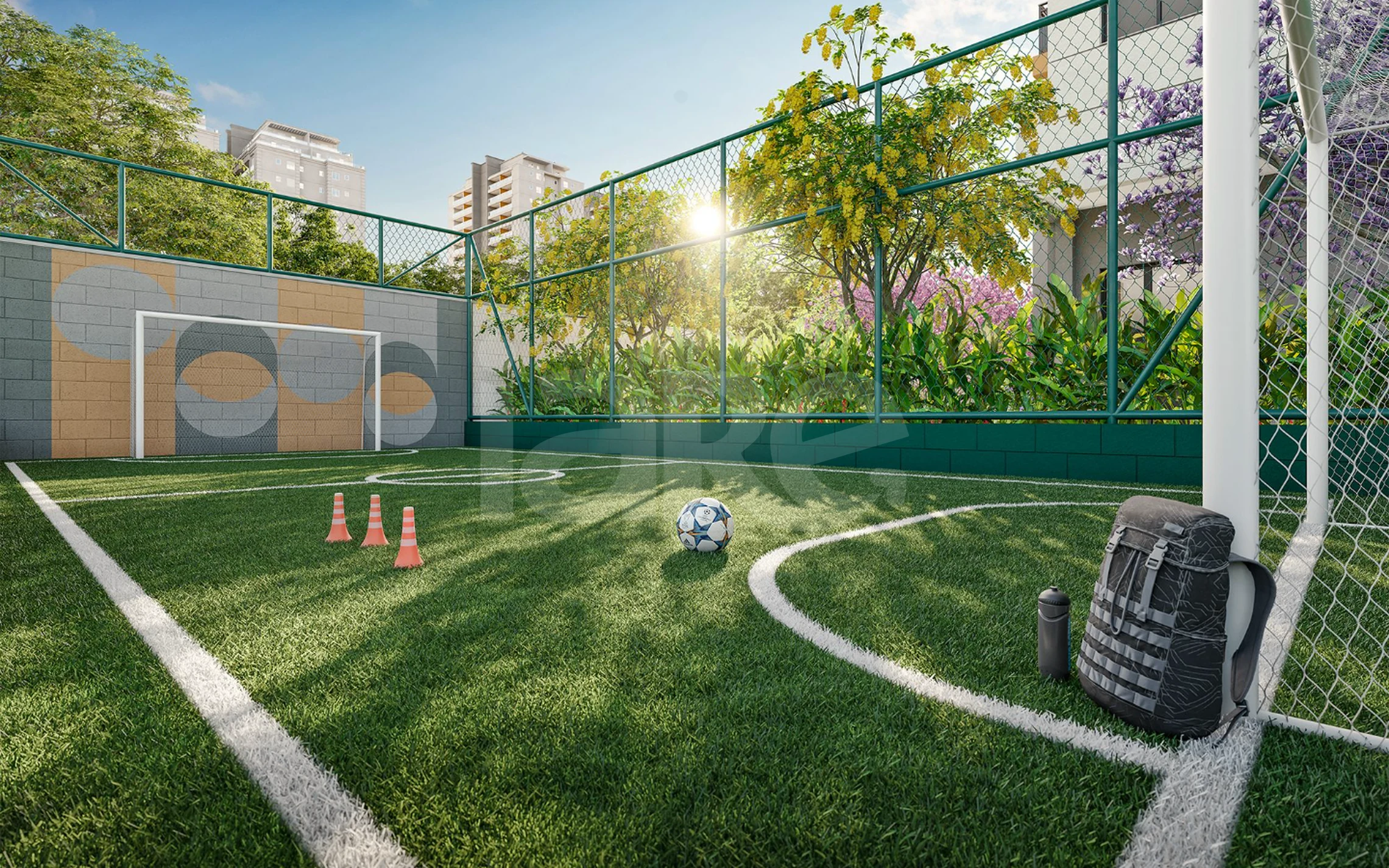 Parque das Nações Condomínio Laguna - Apartamento com 26 m², em Jardim Caravelas — foto 14