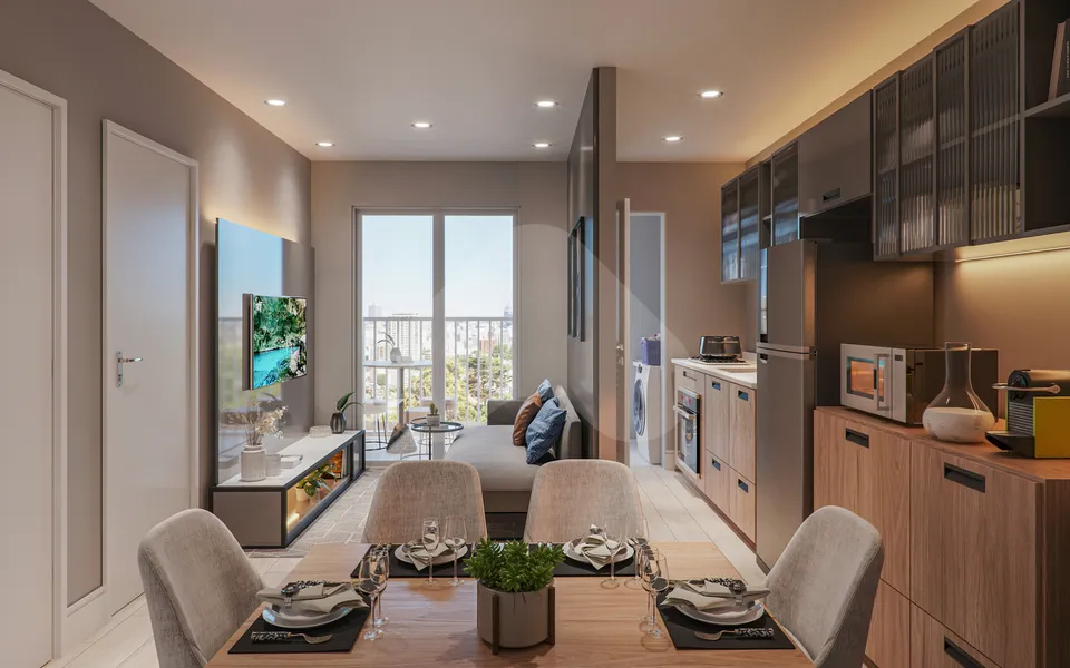 My Life Vergueiro - Apartamento com 40,58 m², em Ipiranga — foto 2