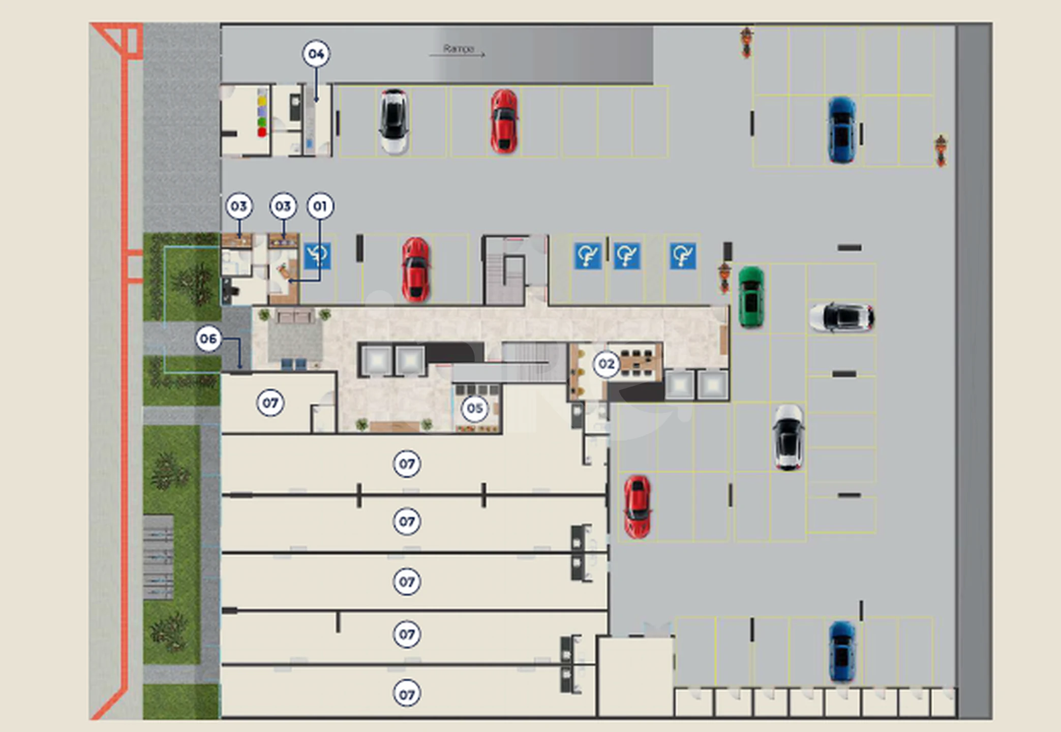 Planta — Pavimento térreo