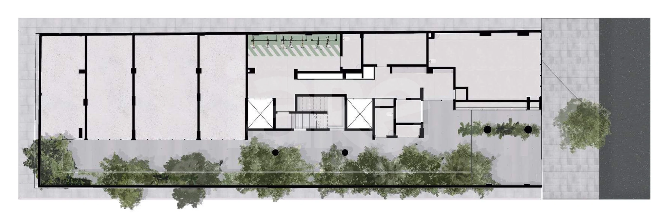 Planta — Pavimento térreo 2