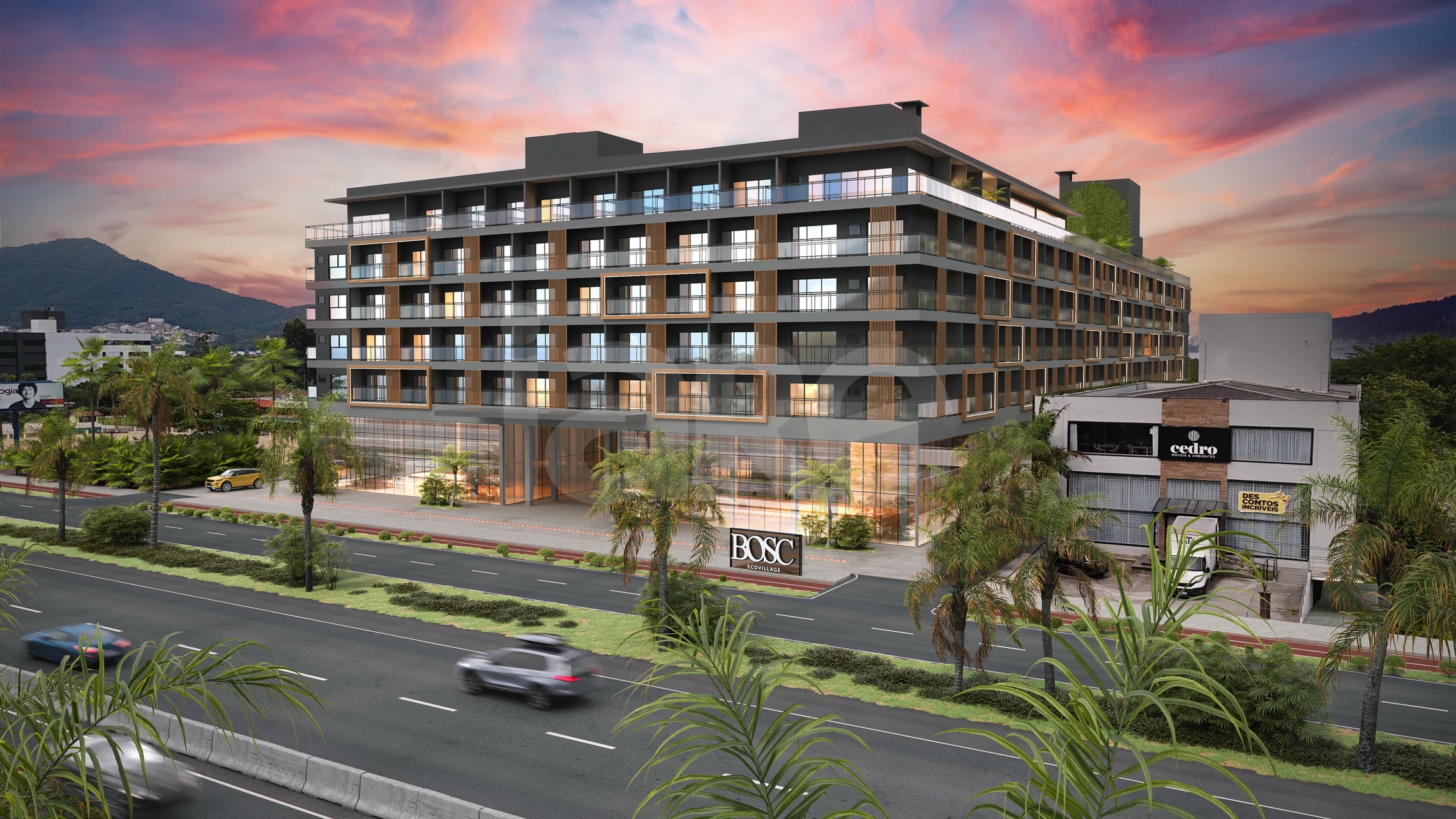 BOSC Ecovillage - Studio com 45,41 m², em Saco Grande — foto 1