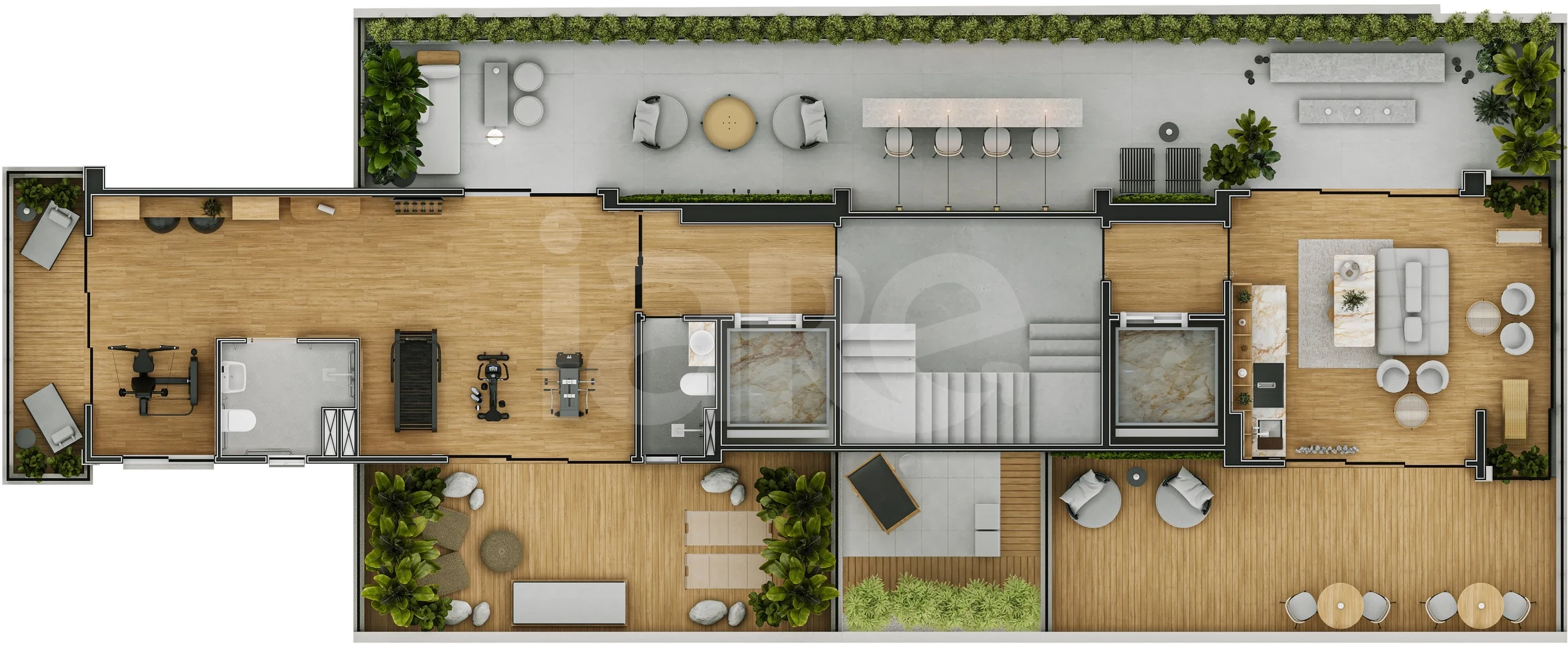 Planta — Pavimento 3 2