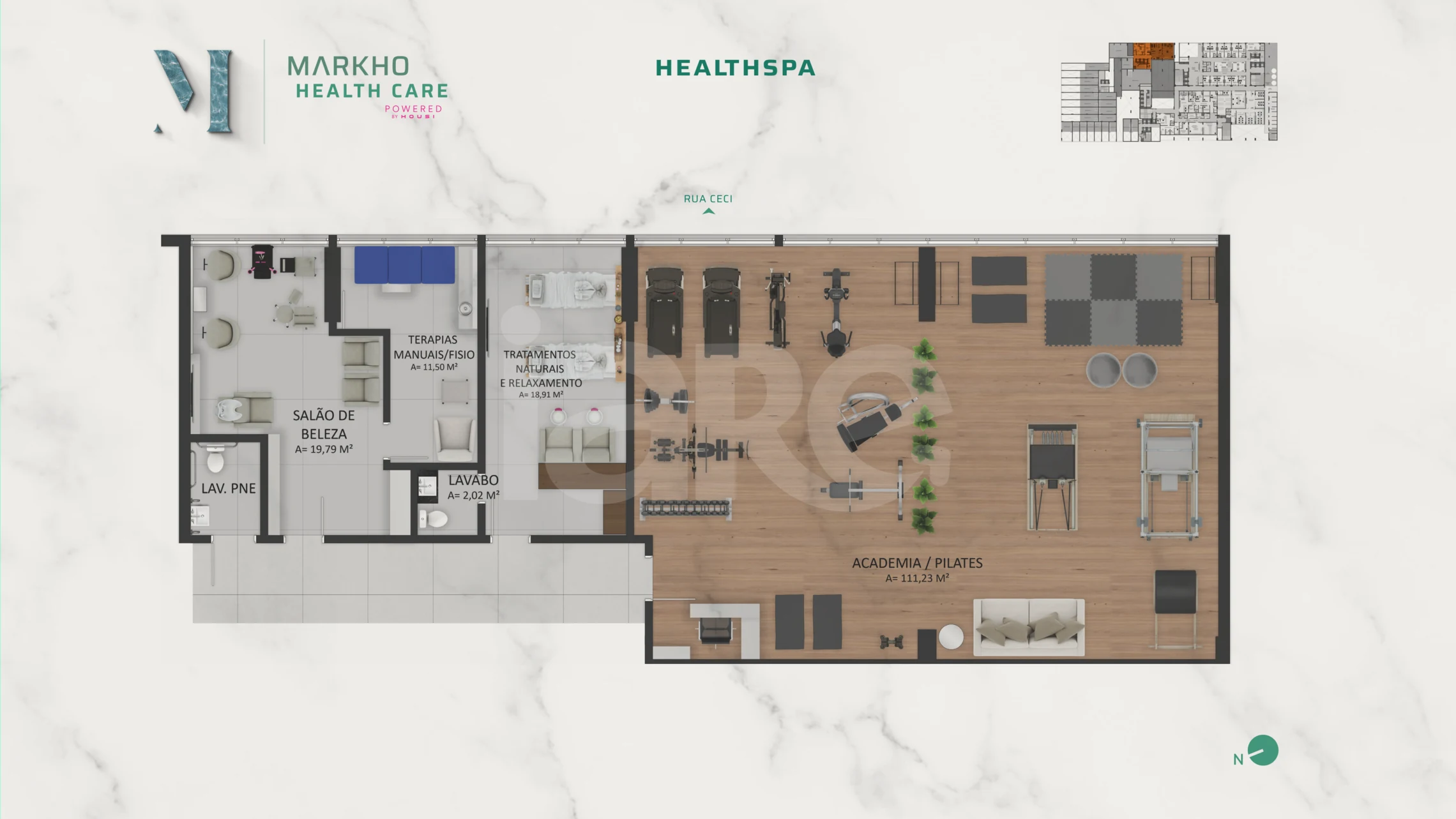Planta — Pavimento SPA