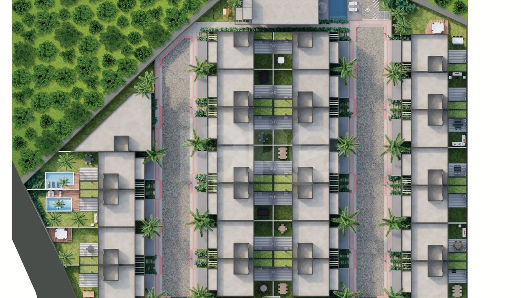 Planta — Implantação