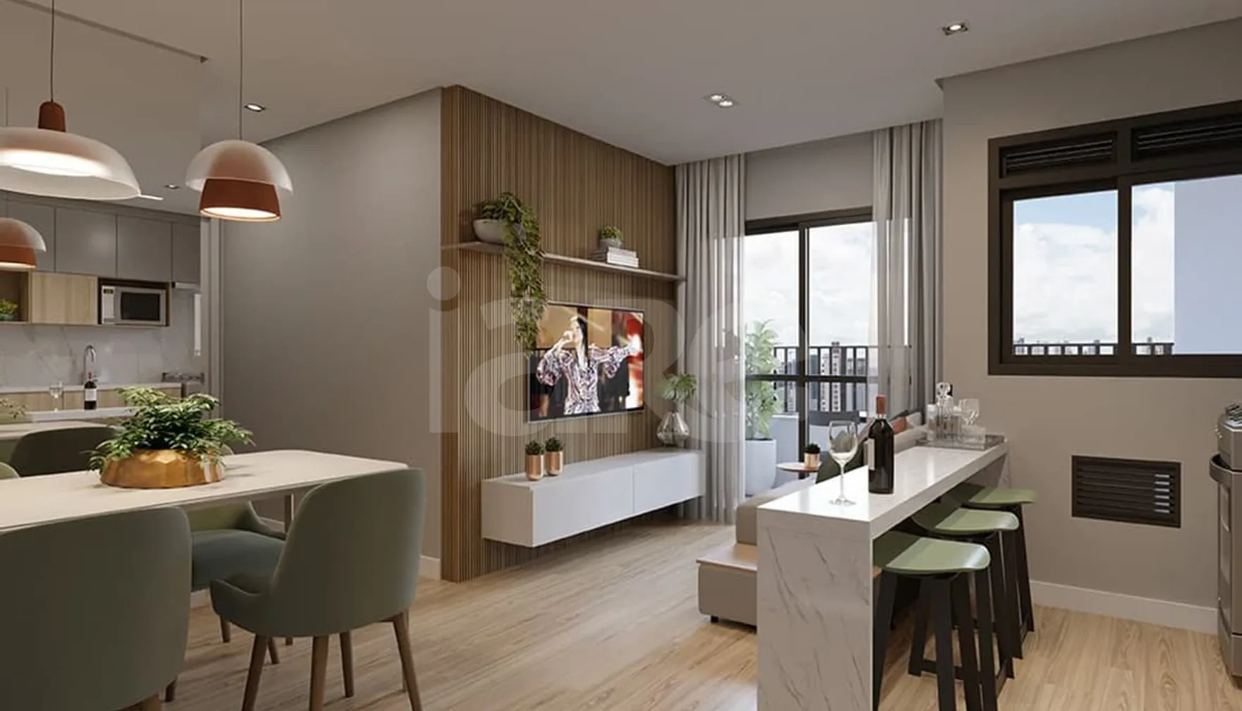 Bless RSF Jardim Esperança - Apartamento com 48,01 m², em Vila Industrial — foto 4