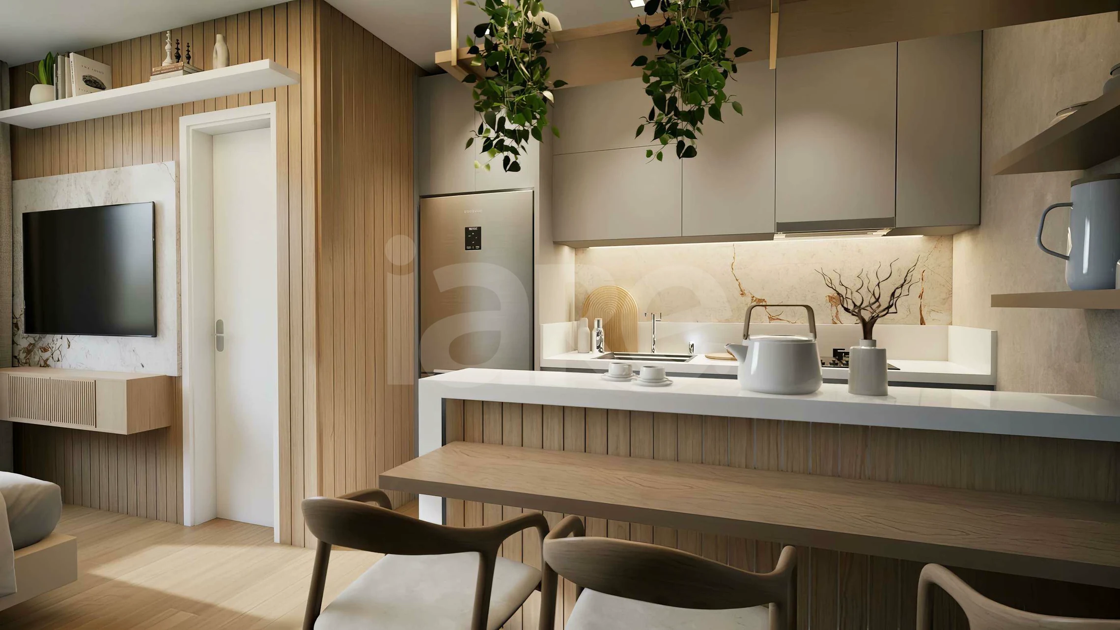 Mônaco Residence - Studio com 24,63 m², em Água Verde — foto 5