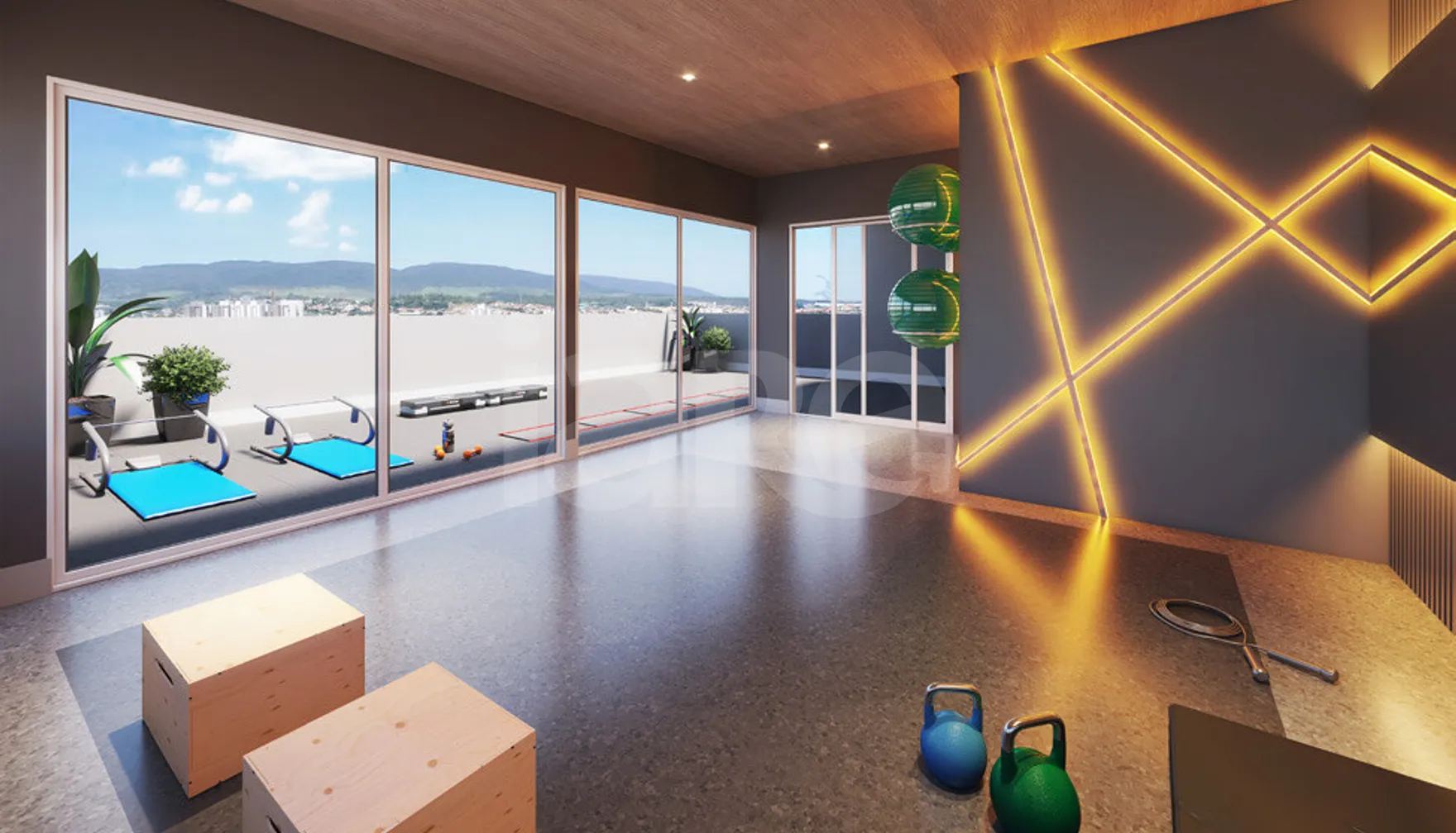 Giardino Golf Residenziale - Apartamento com 88,01 m², em Umuarama — foto 3