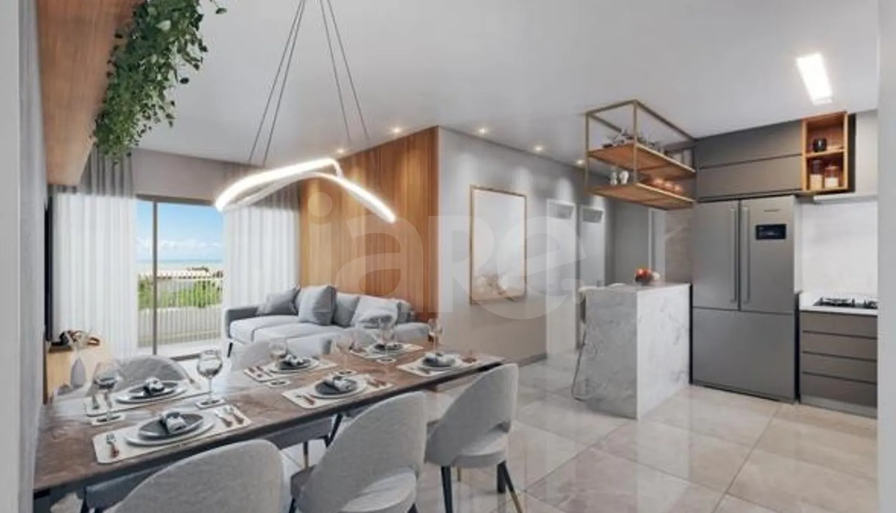 Due Mare - Apartamento com 81,24 m², em Intermares — foto 2