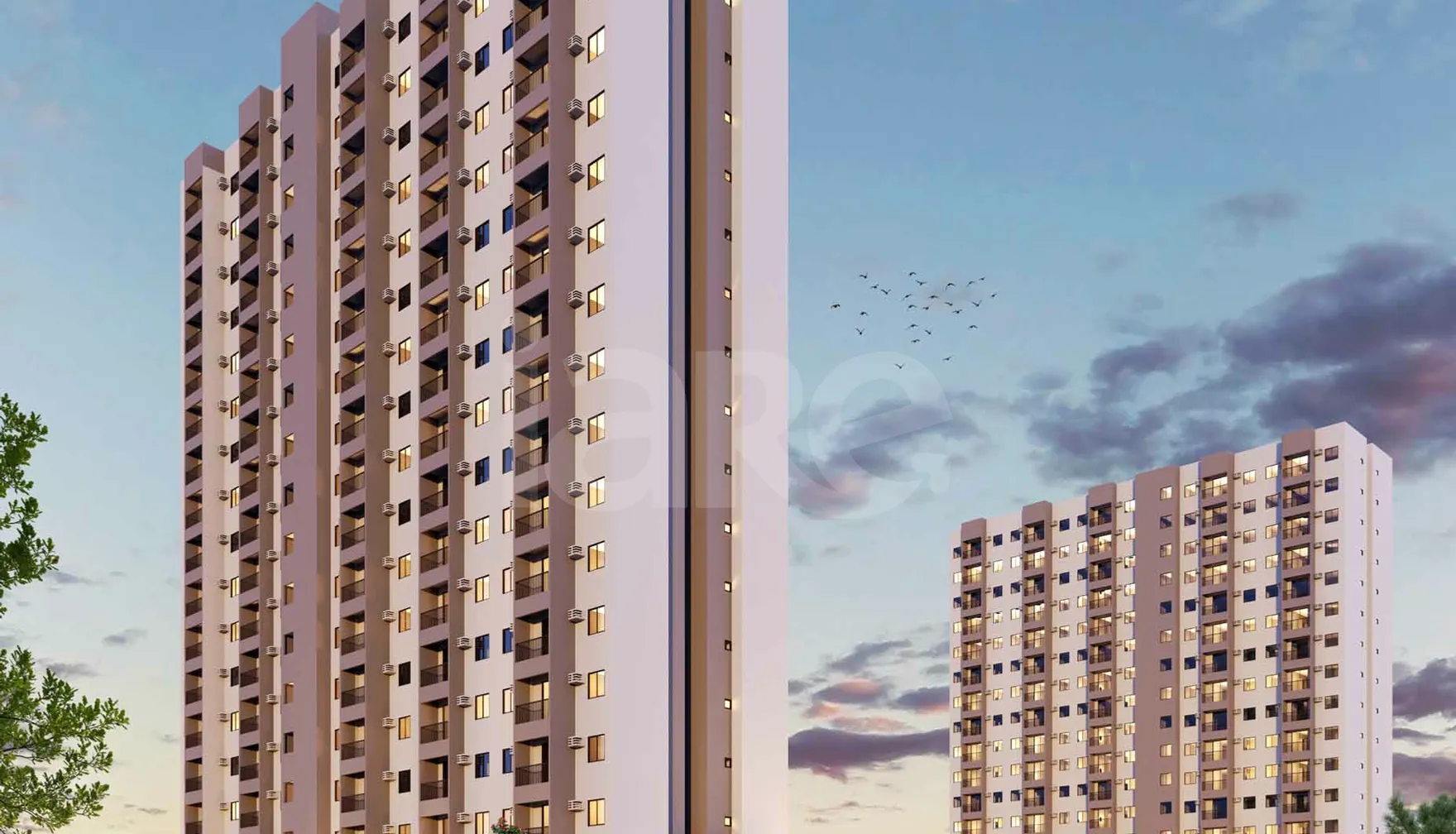 Jardins Di Capri - Apartamento com 45,66 m², em Treze de Maio — foto 7