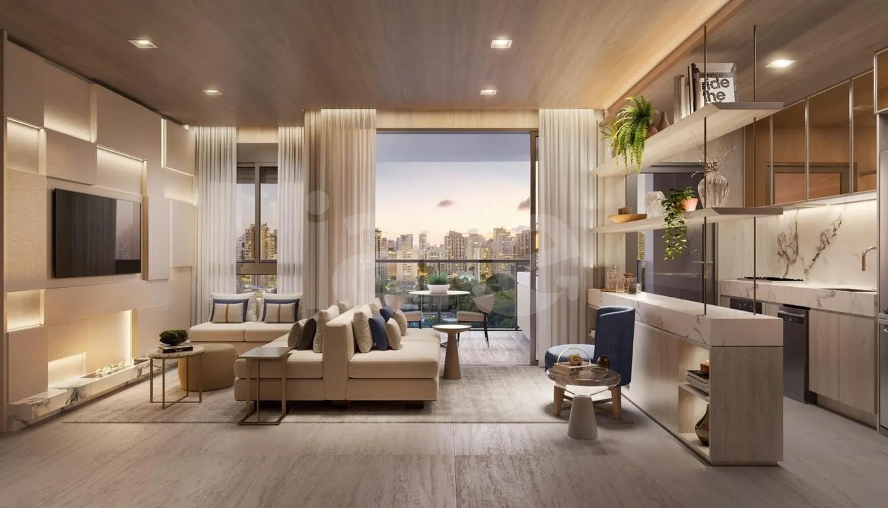 Parque Global PG Residences - Apartamento com 106,68 m², em Real Parque — foto 5