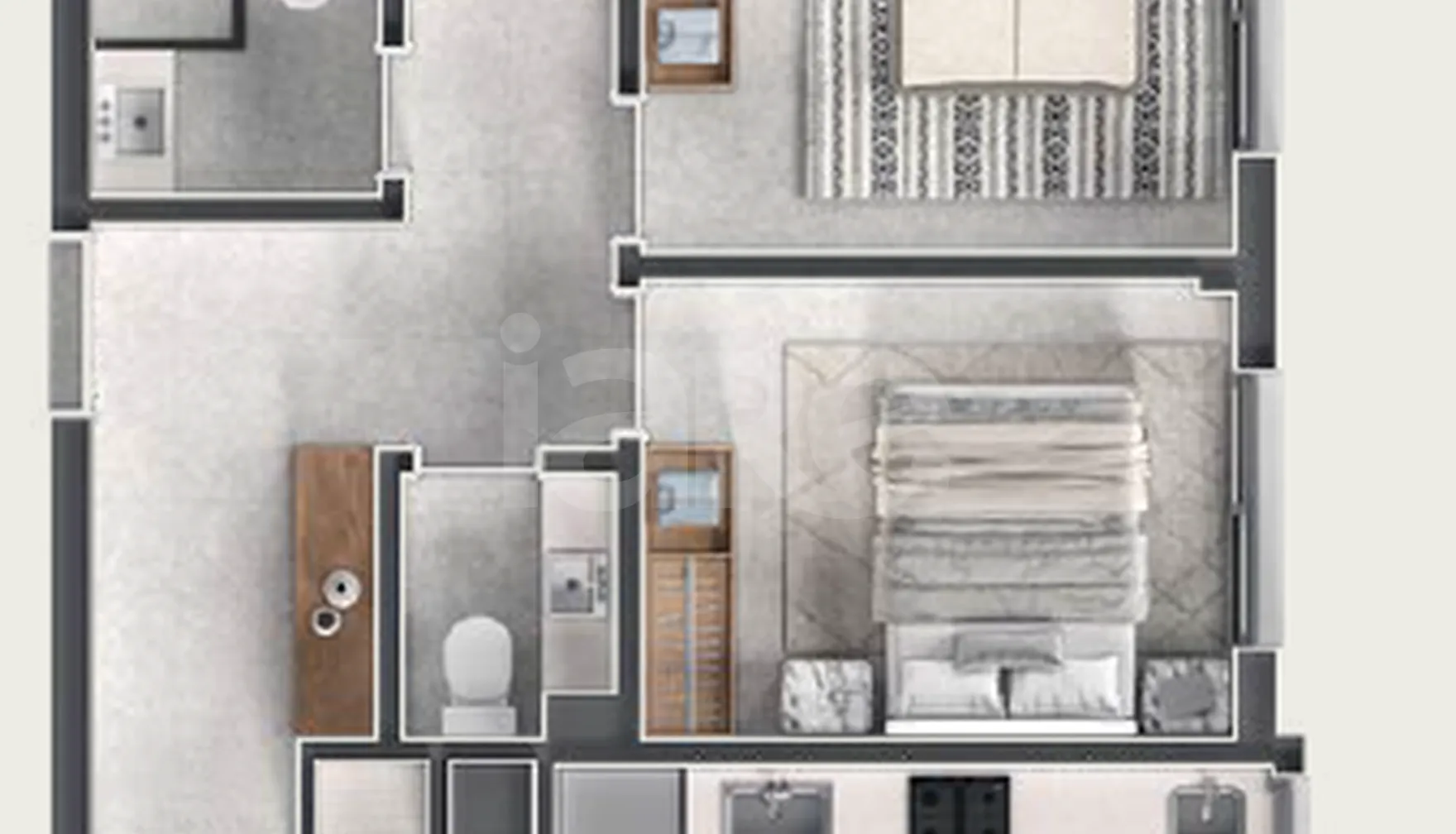 Planta — Garden 99,29 m²