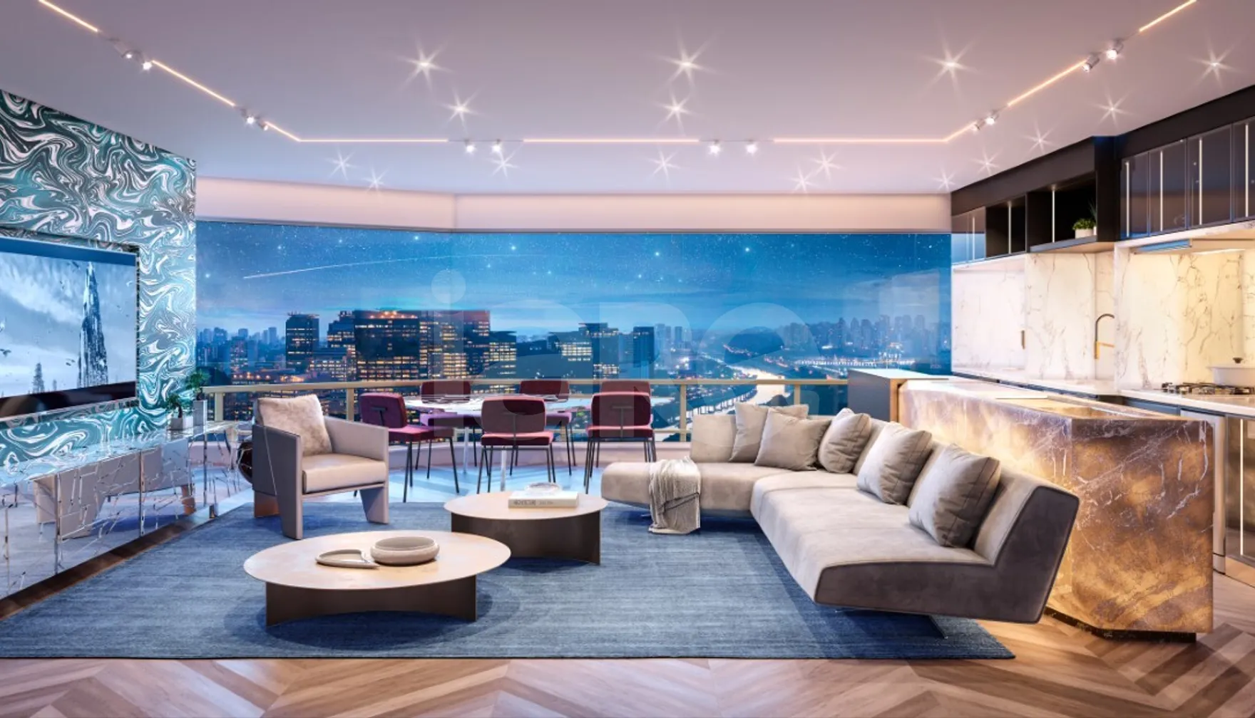 Mandarim The Legend - Apartamento com 116,47 m², em Brooklin Novo — foto 3