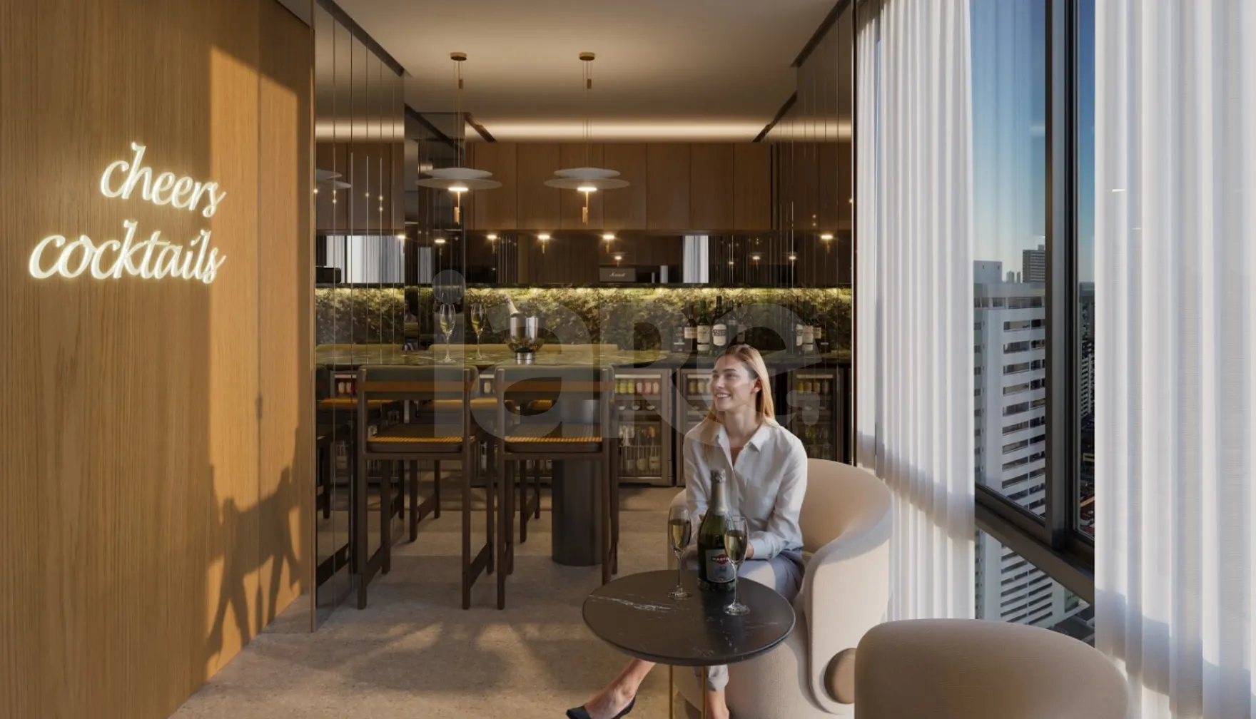 Ceety Miramar - Studio com 25,59 m², em Miramar — foto 25