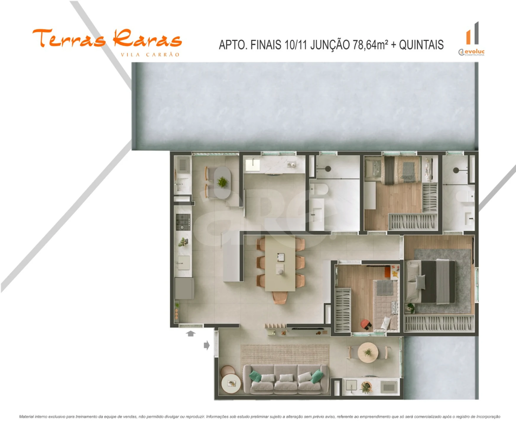 Planta — Garden 116 m²
