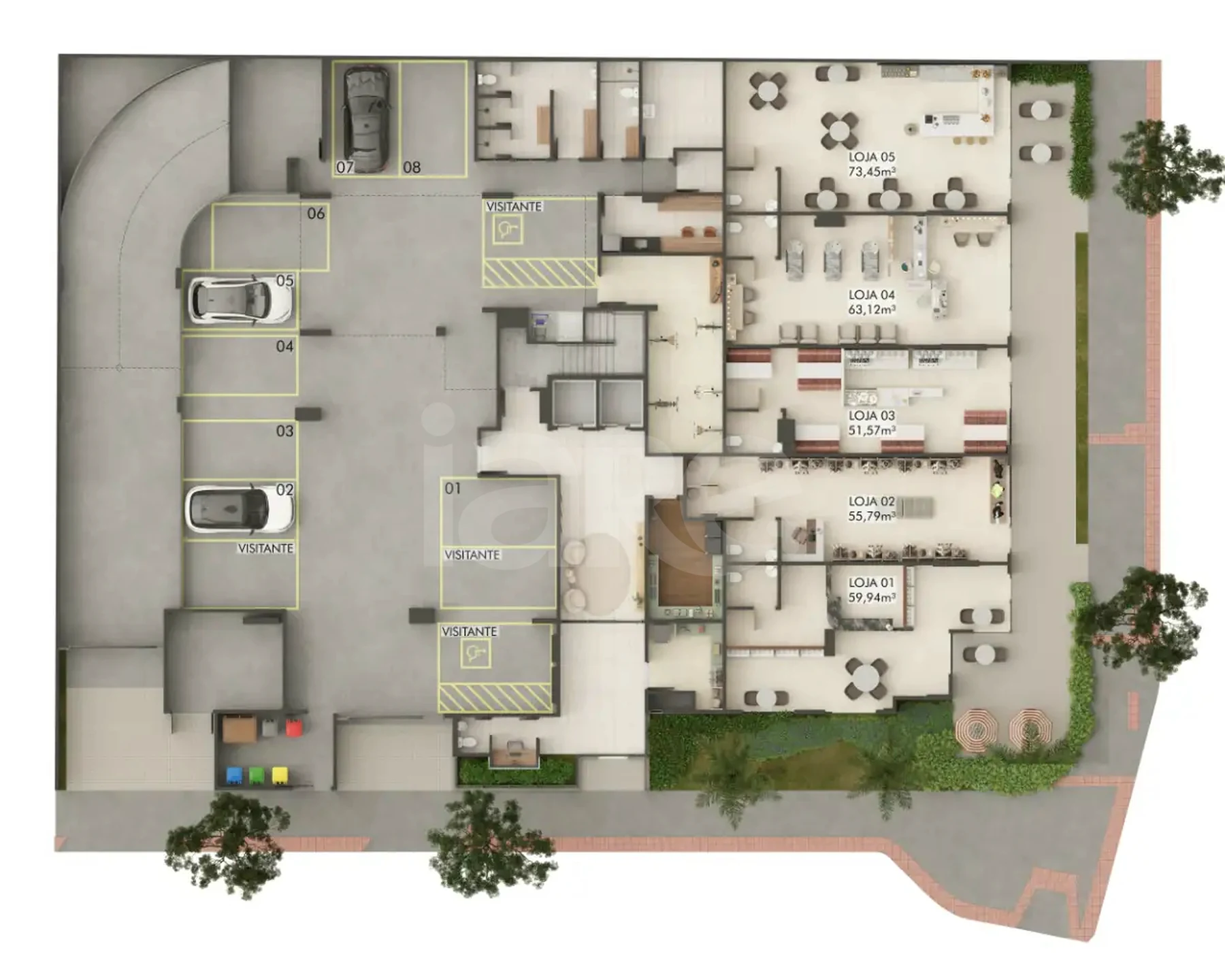 Planta — Pavimento térreo