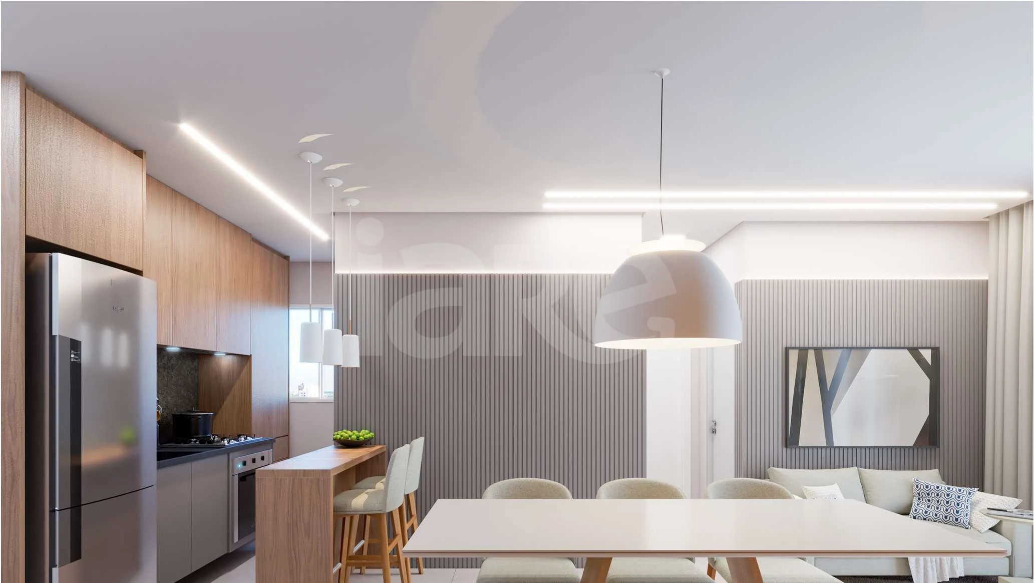New Way Santo André - Apartamento com 48,13 m², em Vila Bastos — foto 2