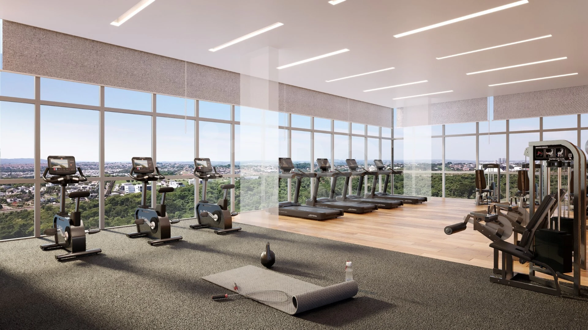 Euro Towers - Home - Apartamento com 45,35 m², em Park Lozandes — foto 5