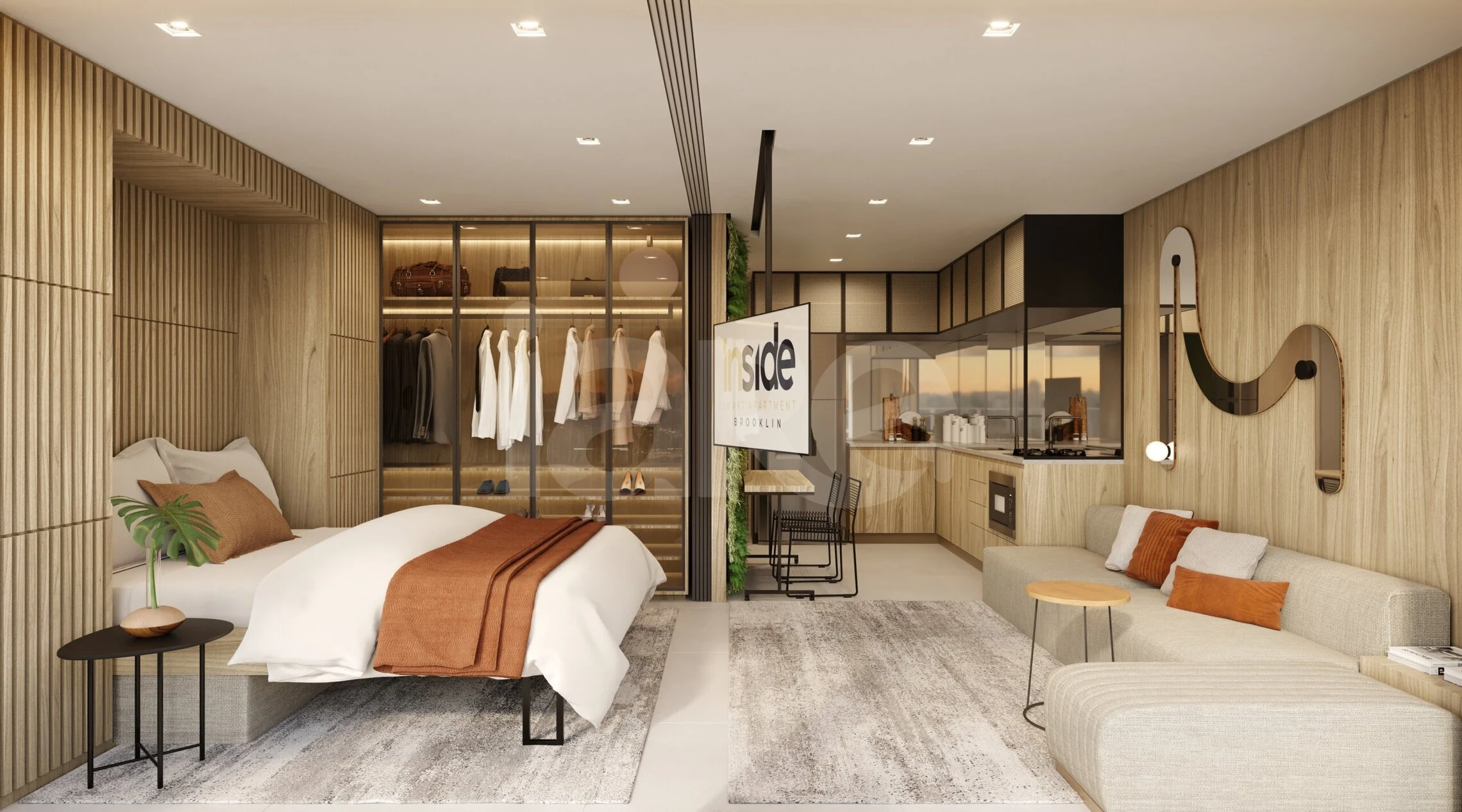 Inside Brooklin - Studio com 42 m², em Brooklin Paulista — foto 2