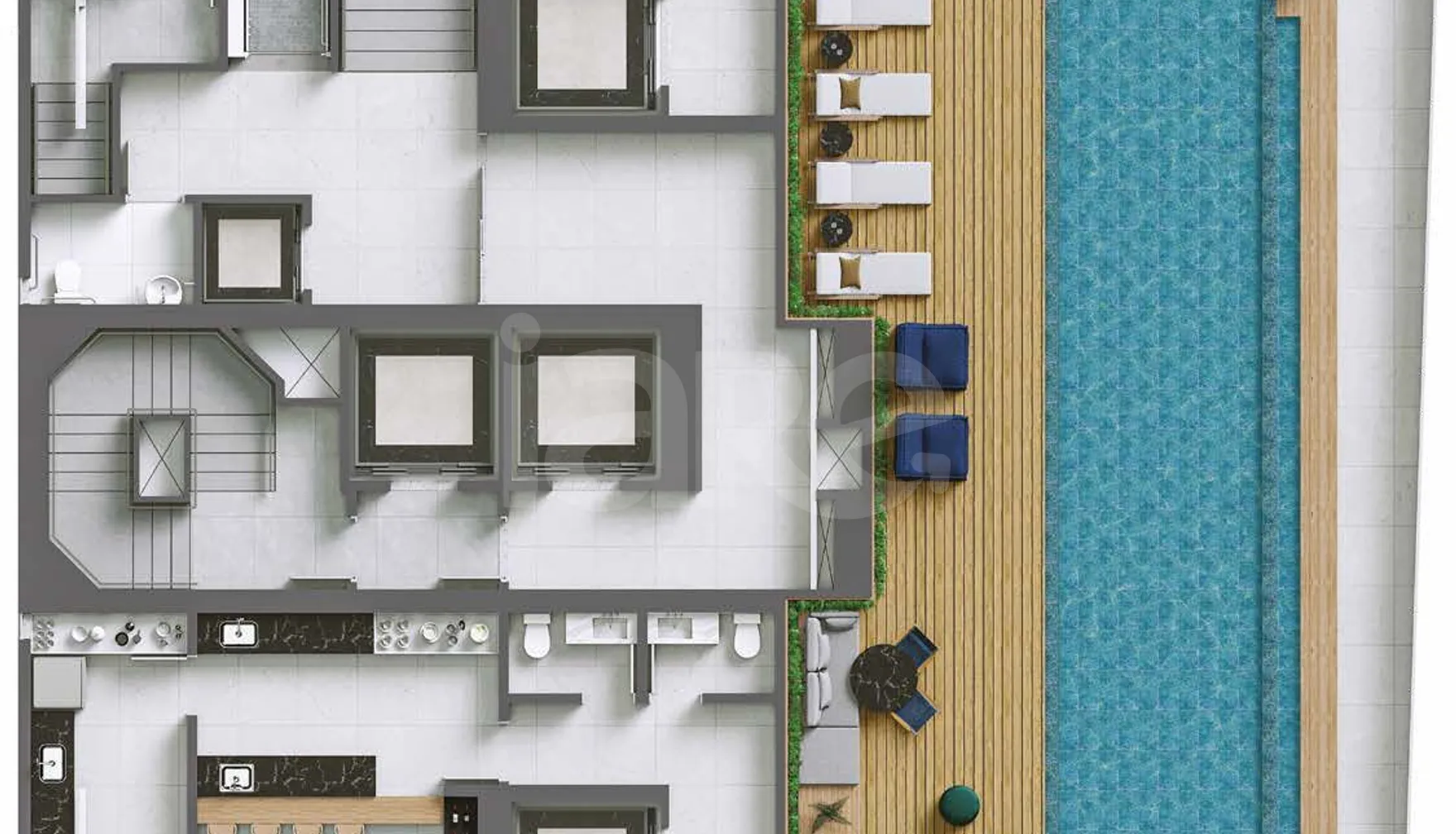 Planta — Pavimento rooftop