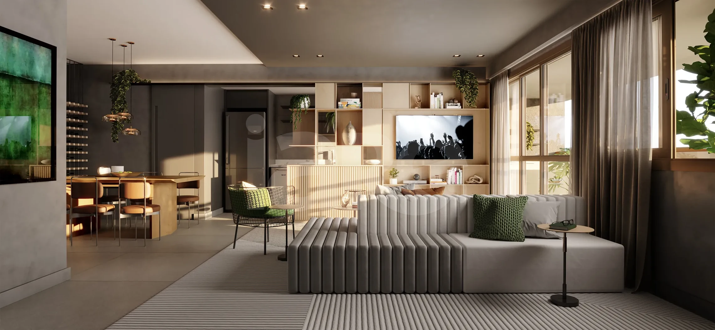 Atmosfera Condominium Park - Apartamento com 89,86 m², em Maracanã — foto 3