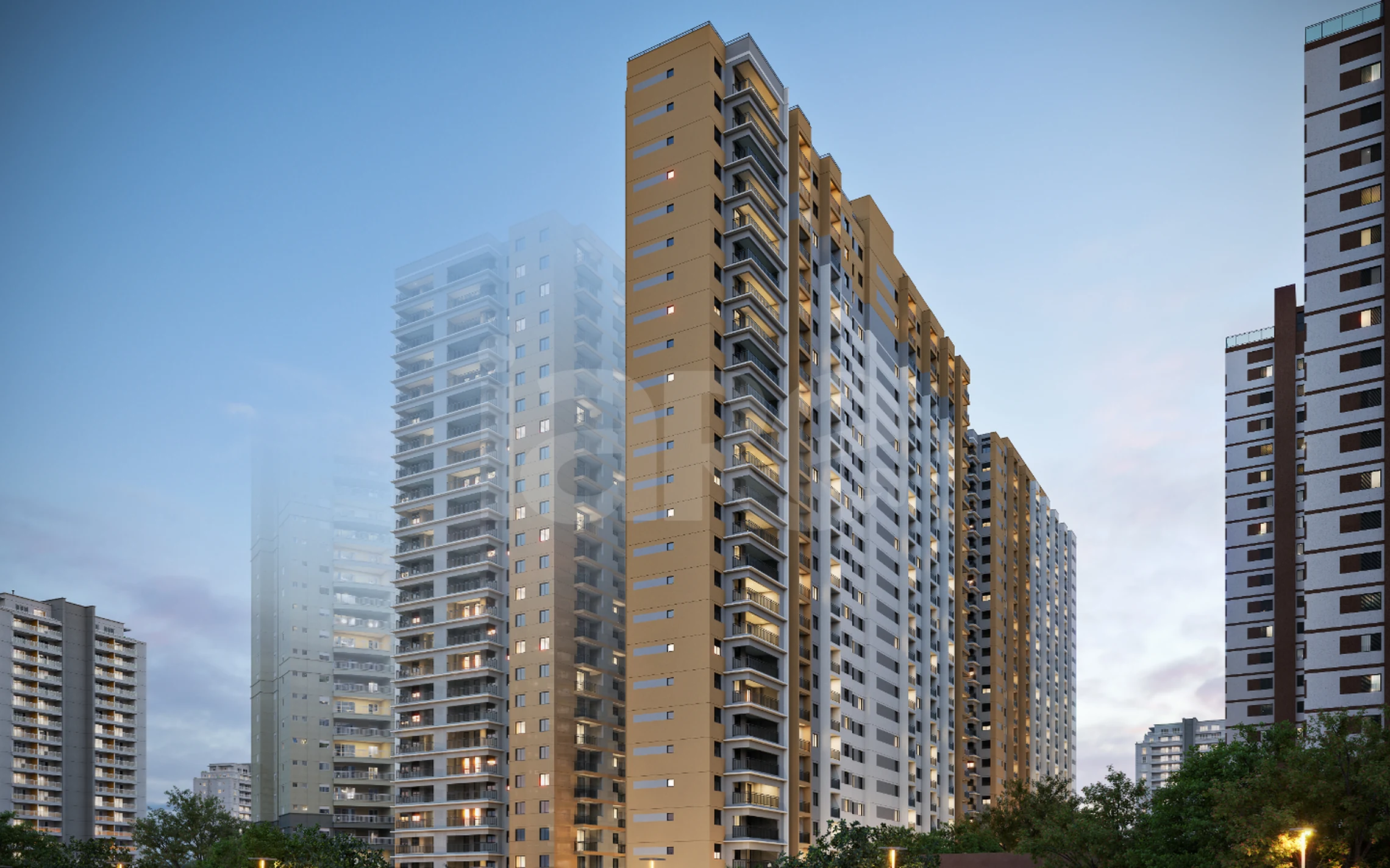 Parque das Nações Condomínio Granja Julieta - Apartamento com 42 m², em Jardim Caravelas — foto 1