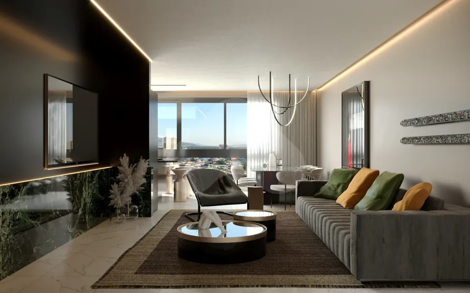 Joe Residence - Apartamento com 97,51 m², em Meia Praia — foto 2