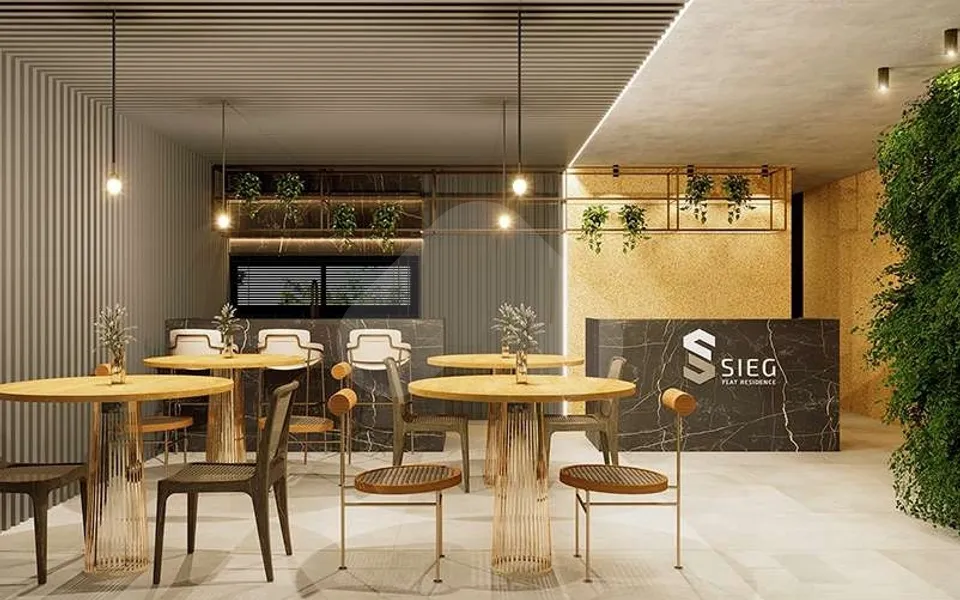 Sieg Flat - Studio com 32,05 m², em Jardim Oceania — foto 2