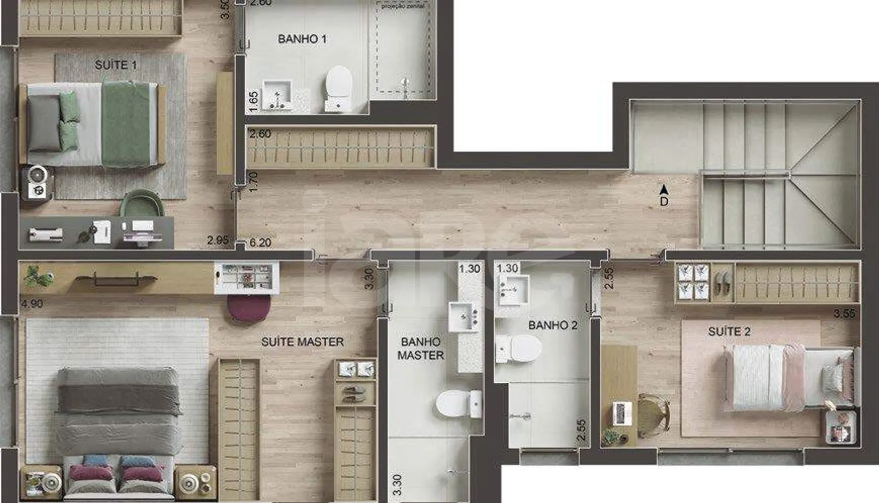 Planta — Garden 237,58 m²