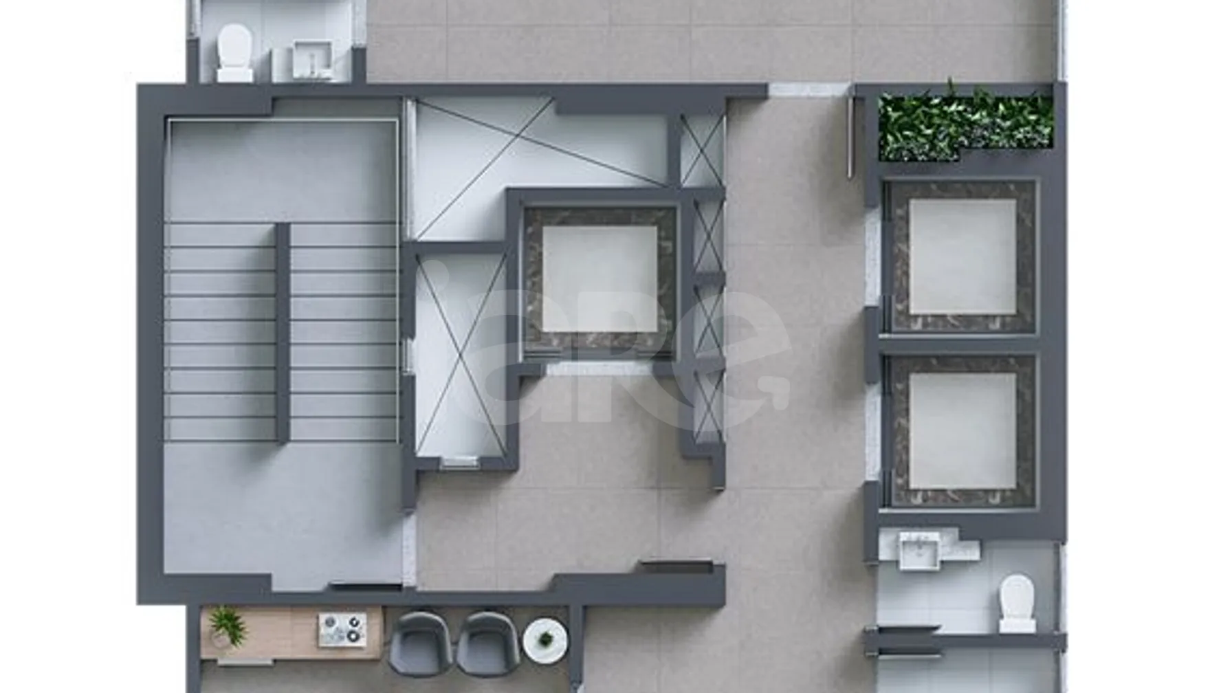 Planta — Pavimento lazer 2