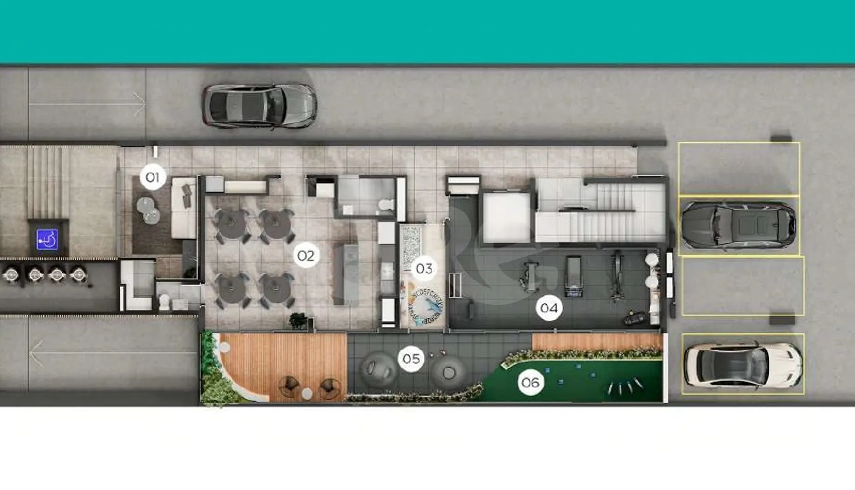 Planta — Pavimento térreo