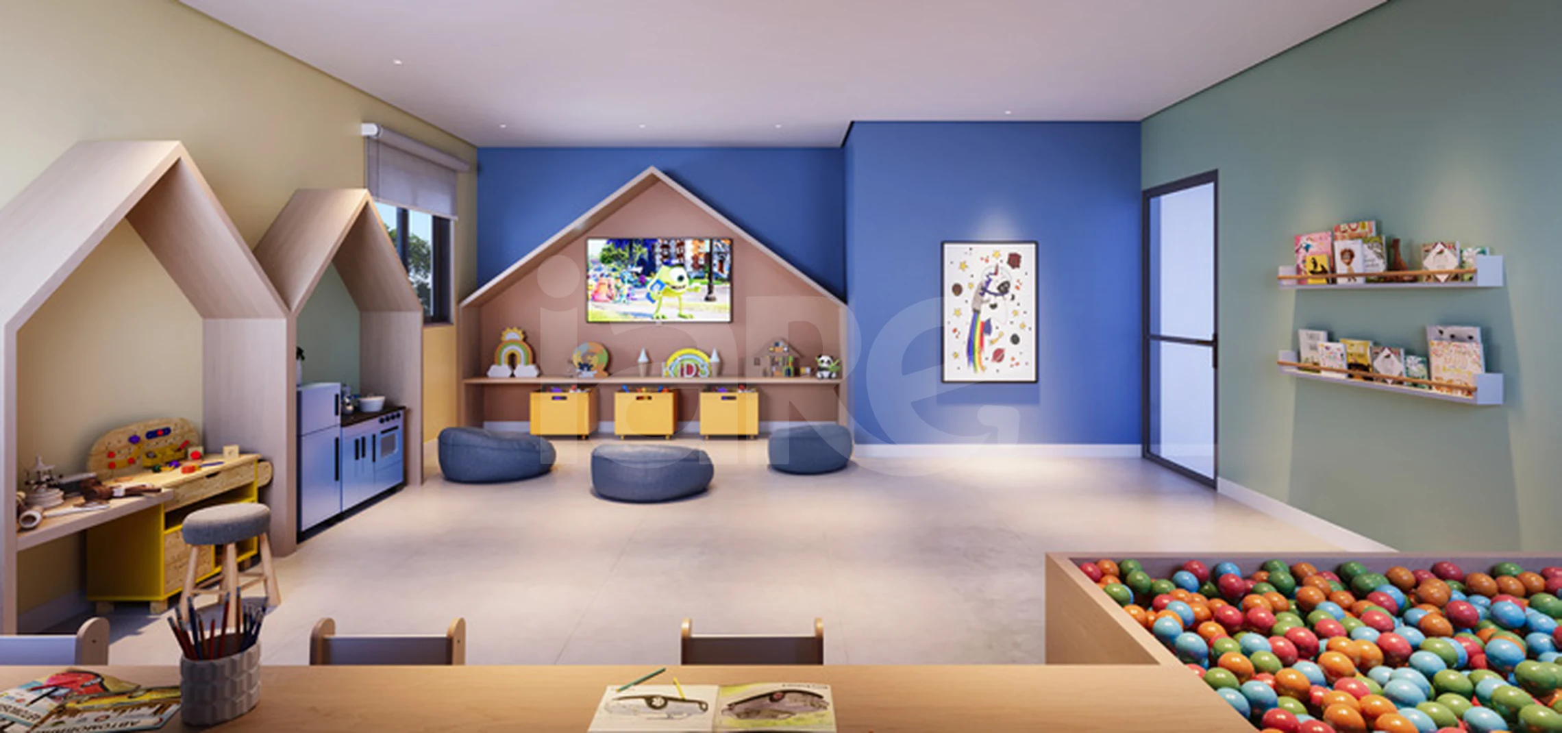 Play Condomínio Clube - Apartamento com 36,94 m², em Jardim Roberto — foto 9