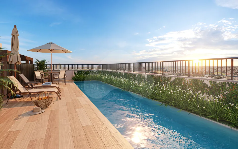 Mitz de Luca - Apartamento com 26,16 m², em Jabaquara — foto 2