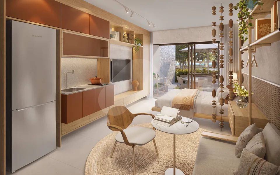 Beach Class Cumbuco - Studio Garden com 42,58 m², em Cumbuco — foto 20